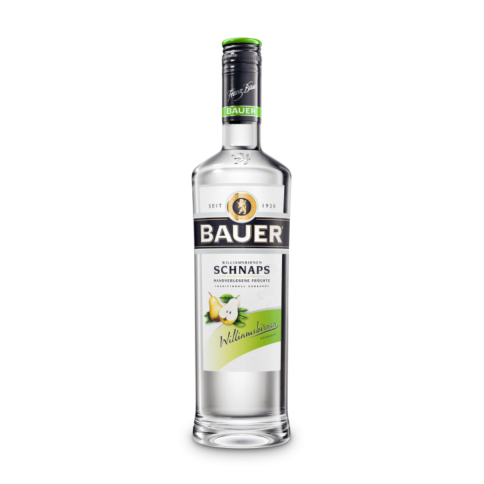 Williamsbirnen Schnaps